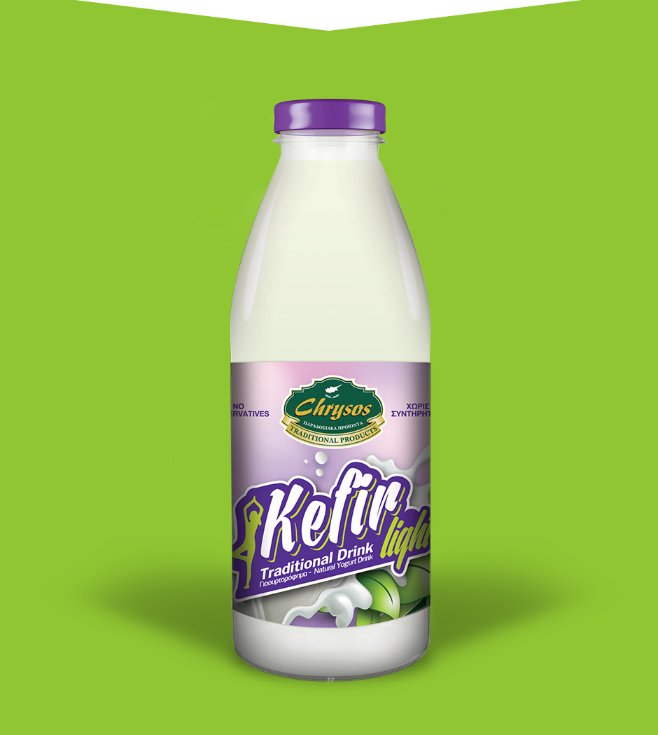 Kefir Light – Natural Yogurt Drink – Chrysos Traditional Products